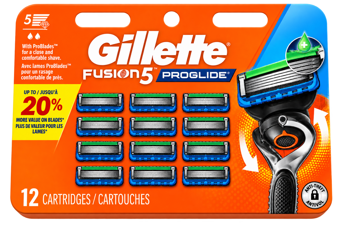 Gillette Fusion5 ProGlide 12 Cartridges
