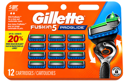 Gillette Fusion5 ProGlide 12 Cartridges