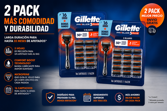 Oferta Gillette ProGlide 5 Plus paquete de 2
